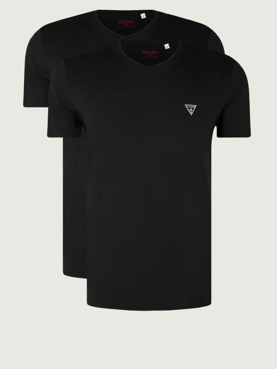 Zdjęcie produktu Guess Underwear T-shirt 2-pack CALEB HERO | Regular Fit | stretch czarny