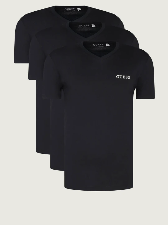 Zdjęcie produktu Guess Underwear T-shirt 3-pack | Regular Fit czarny