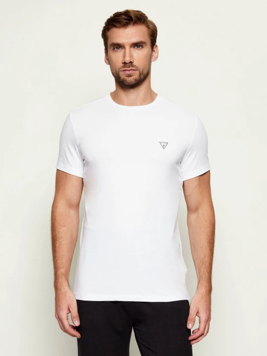 Zdjęcie produktu Guess Underwear T-shirt CALEB HERO | Slim Fit | stretch biały