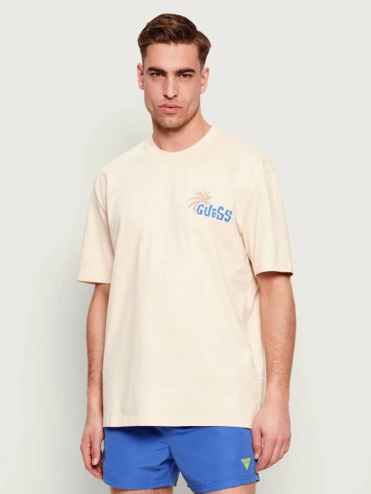 Zdjęcie produktu Guess Underwear T-shirt FOLIAGE | Regular Fit beżowy