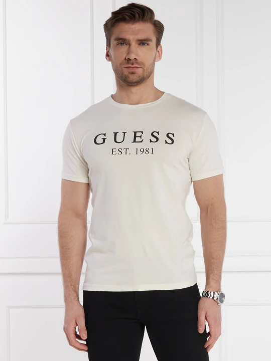 Zdjęcie produktu Guess Underwear T-shirt | Regular Fit | stretch ecru