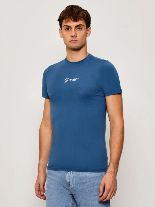 Zdjęcie produktu Guess Underwear T-shirt | Slim Fit niebieski