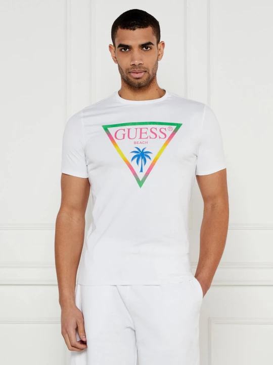 Zdjęcie produktu Guess Underwear T-shirt | Slim Fit biały