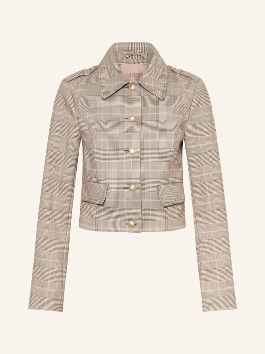 Zdjęcie produktu Guess Kurtka Z Klapami Geraldine schwarz czarny