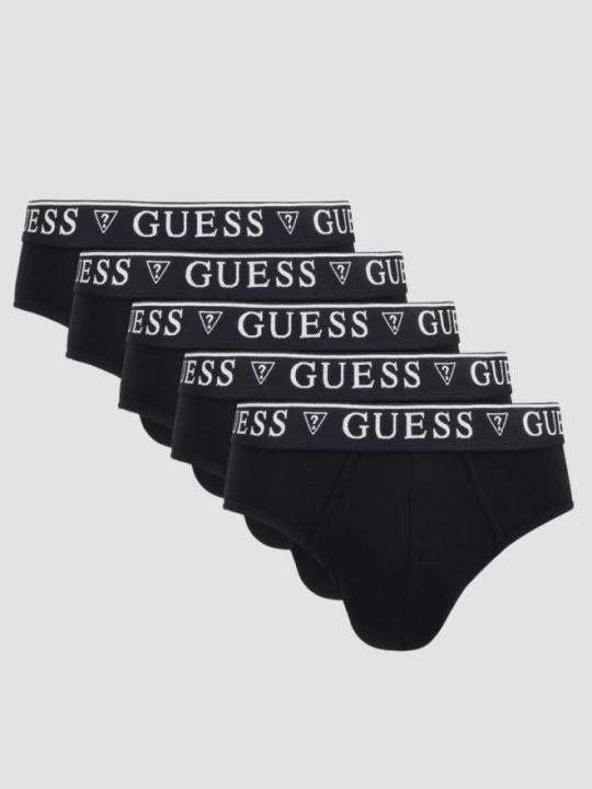 Zdjęcie produktu GUESS Zestaw czarnej męskiej bielizny slipy 5 Pack, Rozmiar S