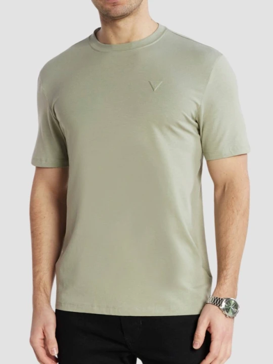 Zdjęcie produktu GUESS Zielony t-shirt męski Hedley, Rozmiar L