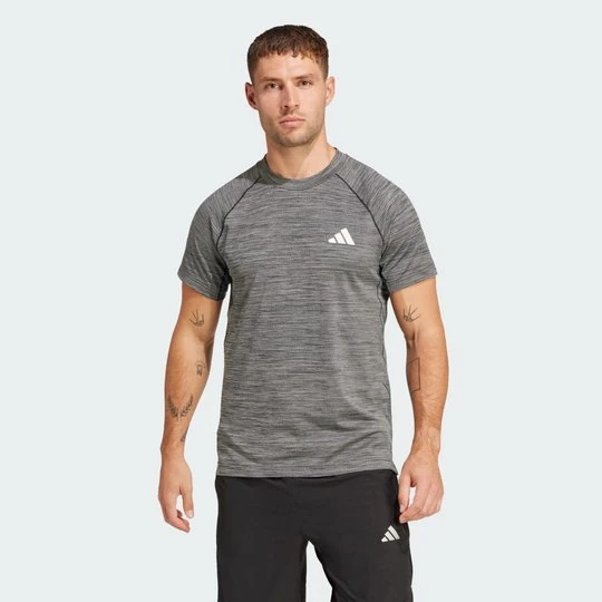 Zdjęcie produktu Gym+ T-Shirt Adidas Black Melange