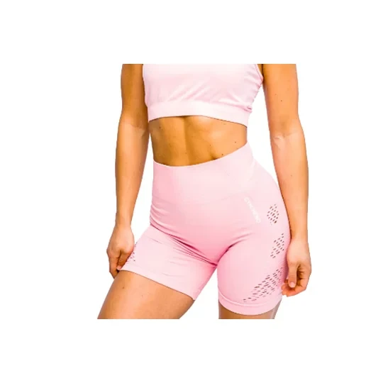 Zdjęcie produktu GymHero California Cute Shorts MILKSHAKE, Damskie, Różowe, spodenki, poliamid, rozmiar: L