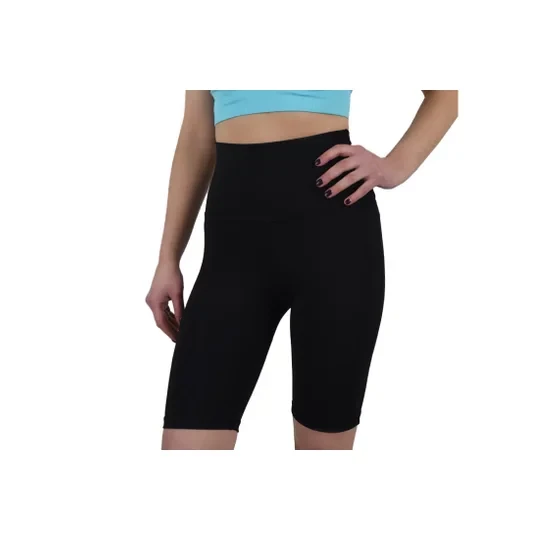 Zdjęcie produktu GymHero Shorts SHORTS-BLACK, Damskie, Czarne, spodenki, poliester, rozmiar: XS