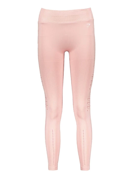 Zdjęcie produktu Gymshark Legginsy sportowe "Flawless" w kolorze jasnoróżowym rozmiar: M