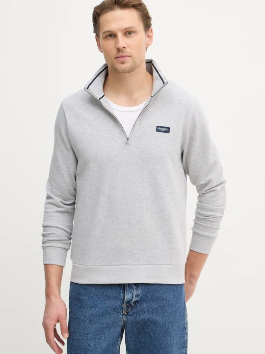 Zdjęcie produktu Hackett London bluza bawełniana szary