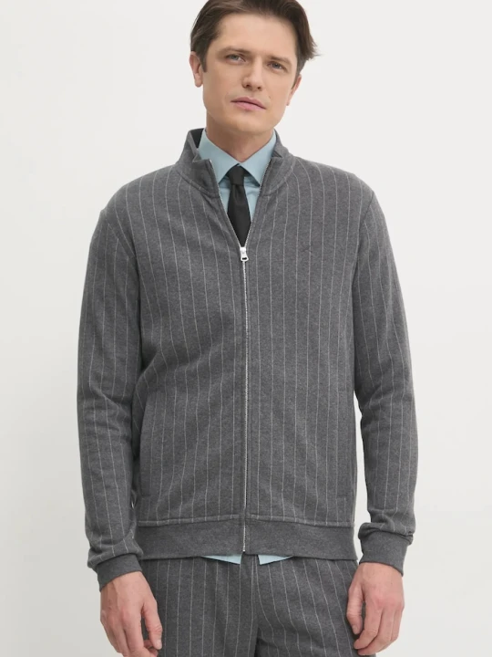 Zdjęcie produktu Hackett London bluza bawełniana szary