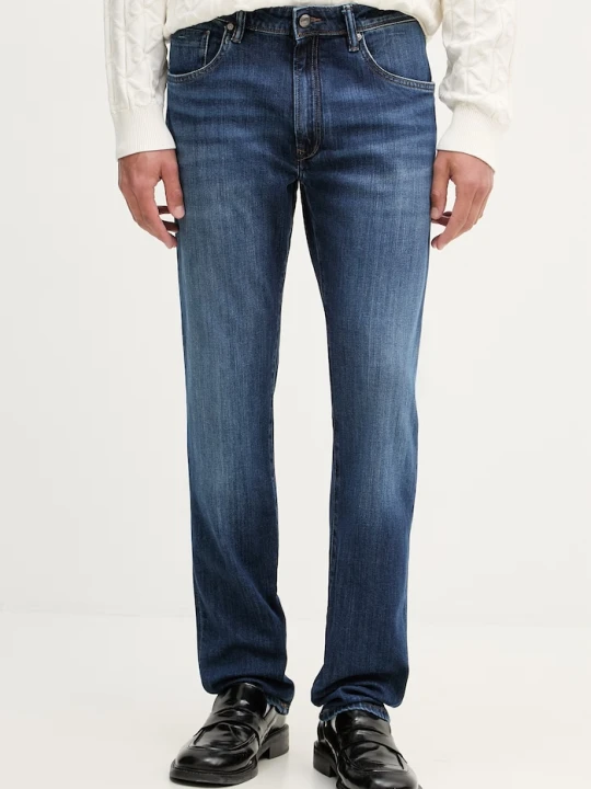 Zdjęcie produktu Hackett London jeansy slim fit męskie niebieski