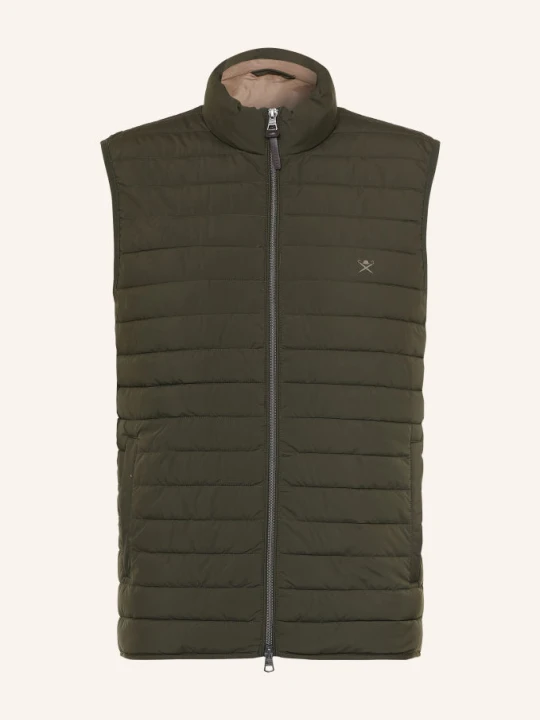Zdjęcie produktu Hackett London Kamizelka Pikowana Gilet gruen CIEMNOZIELONY