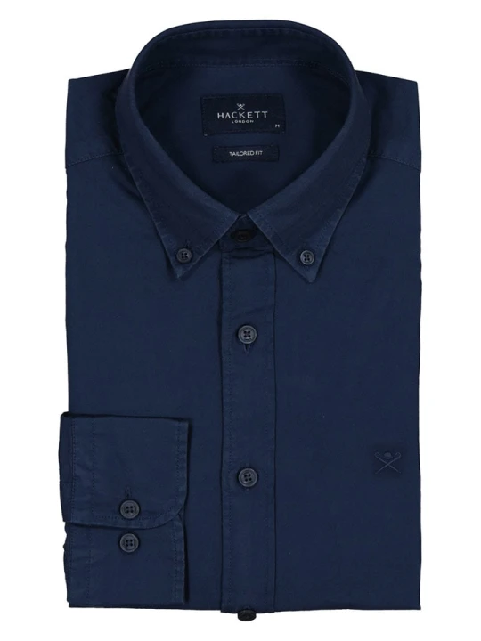 Zdjęcie produktu Hackett London Koszula - Tailored fit - w kolorze granatowym rozmiar: XL