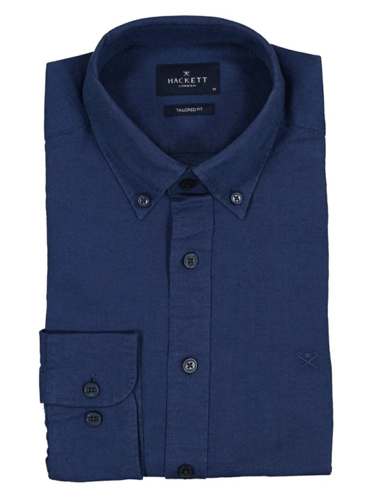 Zdjęcie produktu Hackett London Koszula - Tailored fit - w kolorze granatowym rozmiar: L