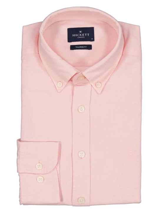 Zdjęcie produktu Hackett London Koszula - Tailored fit - w kolorze jasnoróżowym rozmiar: XXL
