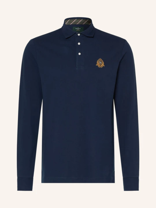 Zdjęcie produktu Hackett London Koszulka Polo Piqué Heritage Crest blau GRANATOWY