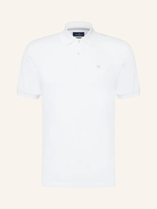 Zdjęcie produktu Hackett London Koszulka Polo Piqué, Krój Slim Fit weiss BIAŁY