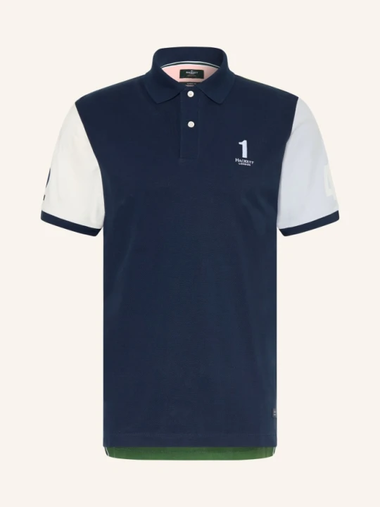 Zdjęcie produktu Hackett London Koszulka Polo Piqué O Klasycznym Kroju blau