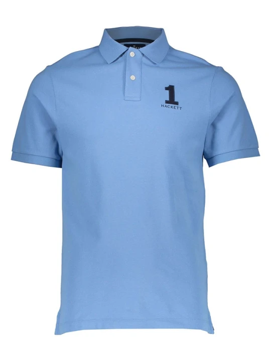Zdjęcie produktu Hackett London Koszulka polo w kolorze błękitnym rozmiar: XL