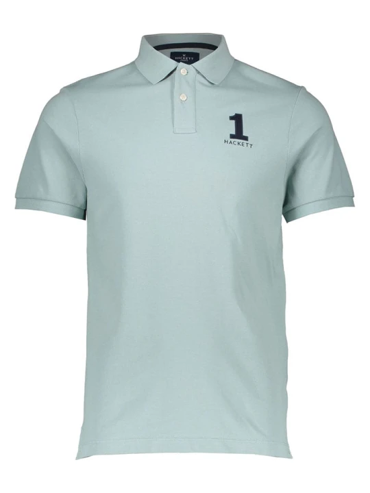 Zdjęcie produktu Hackett London Koszulka polo w kolorze błękitnym rozmiar: M