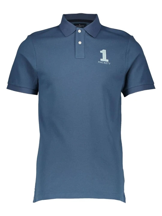 Zdjęcie produktu Hackett London Koszulka polo w kolorze granatowym rozmiar: S