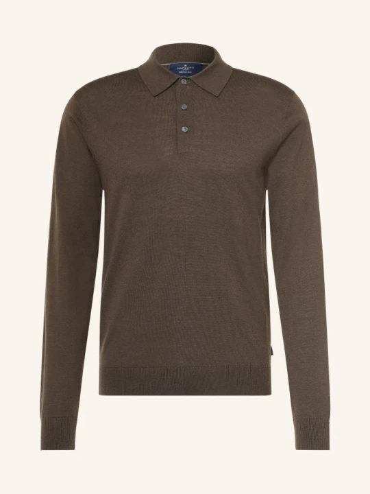 Zdjęcie produktu Hackett London Koszulka Polo Z Dzianiny gruen KHAKI