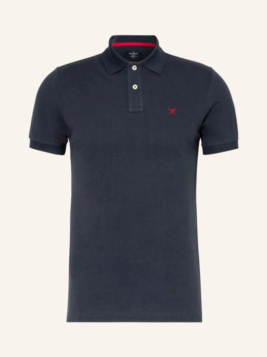 Zdjęcie produktu Hackett London Koszulka Polo Z Piki Slim Fit blau GRANATOWY