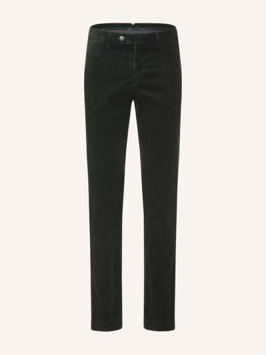 Zdjęcie produktu Hackett London Spodnie Z Sztruksu Kensington Slim Fit gruen CIEMNOZIELONY