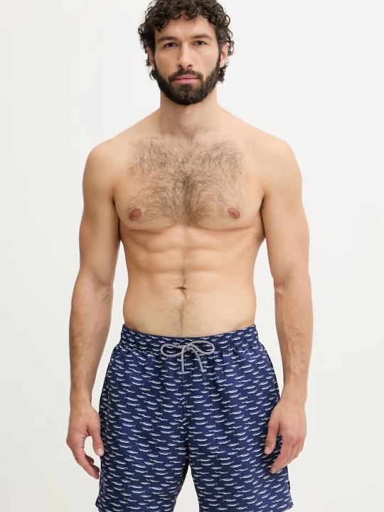 Zdjęcie produktu Hackett London szorty kąpielowe męskie granatowy