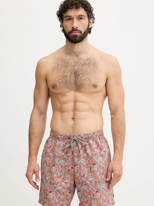 Zdjęcie produktu Hackett London szorty kąpielowe męskie pomarańczowy