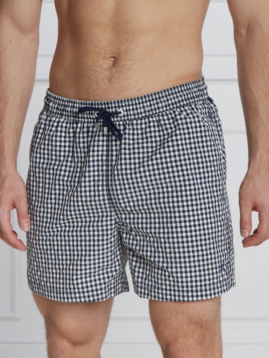 Zdjęcie produktu Hackett London Szorty kąpielowe | Regular Fit granatowy