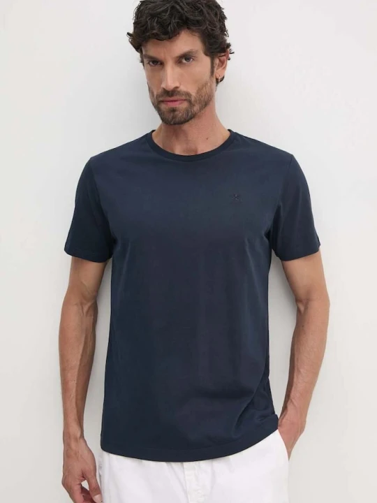 Zdjęcie produktu Hackett London t-shirt bawełniany granatowy