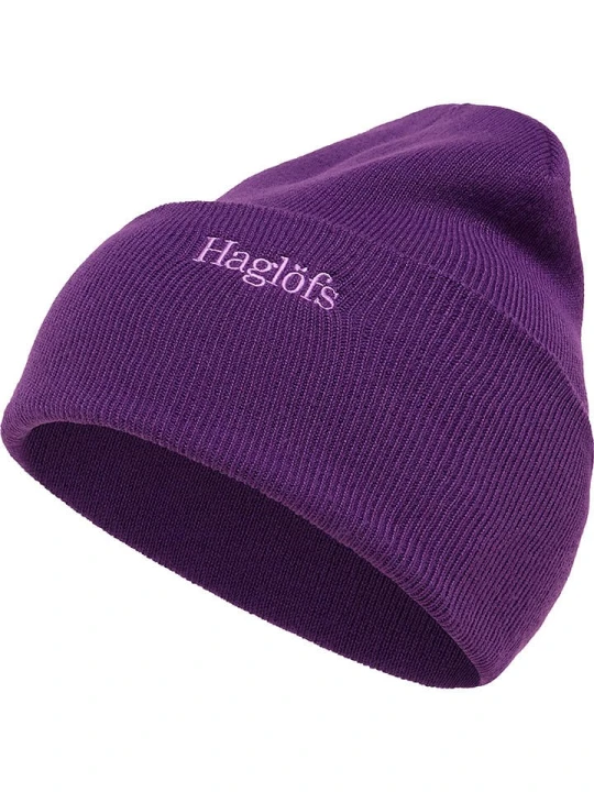 Zdjęcie produktu Haglöfs Czapka beanie "Outsiders" w kolorze fioletowym rozmiar: onesize