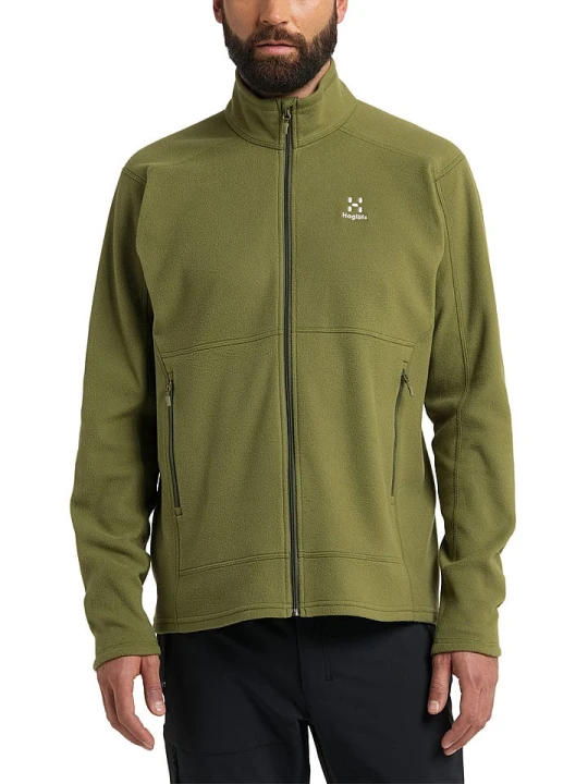Zdjęcie produktu Haglöfs Kurtka polarowa "Buteo" w kolorze khaki rozmiar: S
