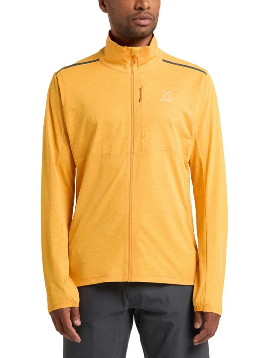 Zdjęcie produktu Haglöfs Kurtka polarowa "L, I, M Strive Mid" w kolorze żółtym rozmiar: XL