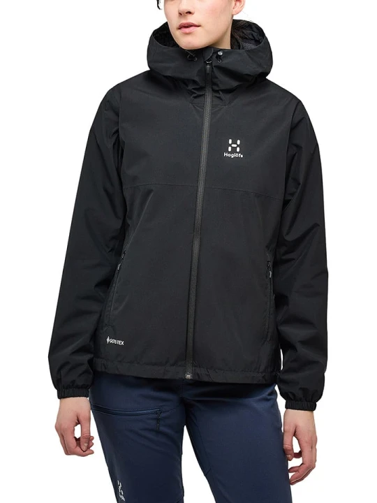 Zdjęcie produktu Haglöfs Kurtka przeciwdeszczowa "Kaise GTX" w kolorze czarnym rozmiar: XS