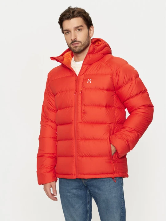 Zdjęcie produktu Haglöfs Kurtka puchowa Rosson 607460 Czerwony Relaxed Fit