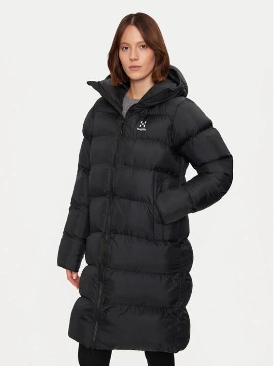 Zdjęcie produktu Haglöfs Kurtka zimowa Long Mimic 607706 Czarny Relaxed Fit