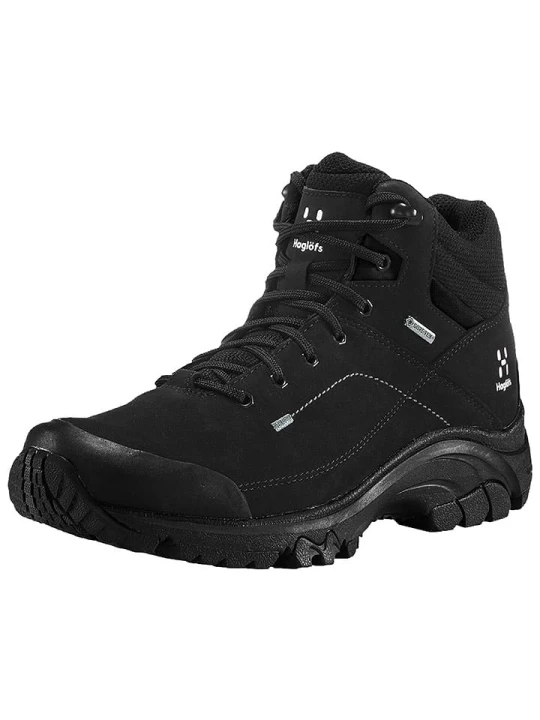 Zdjęcie produktu Haglöfs Skórzane botki turystyczne "Ridge GTX" w kolorze czarnym rozmiar: 36 2/3