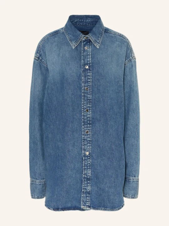 Zdjęcie produktu Haikure Bluzka Jeansowa Oversize Victoria blau NIEBIESKI