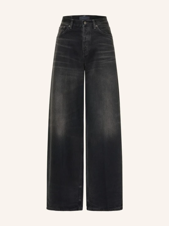 Zdjęcie produktu Haikure Spodnie Z Szerokimi Nogawkami Bethany schwarz L0938 VINTAGE BLACK