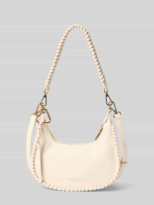 Zdjęcie produktu Half Moon Bag z detal z logo model 'LILJENDAL' Seidenfelt Beżowy