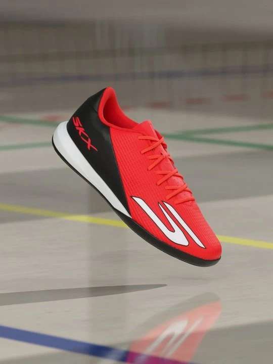 Zdjęcie produktu Halowe buty piłkarskie Skechers czerwony