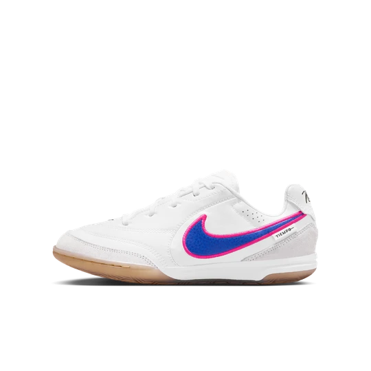 Zdjęcie produktu Halowe buty piłkarskie typu low top dla dużych dzieci Nike Jr. Tiempo Streetgato - Biel