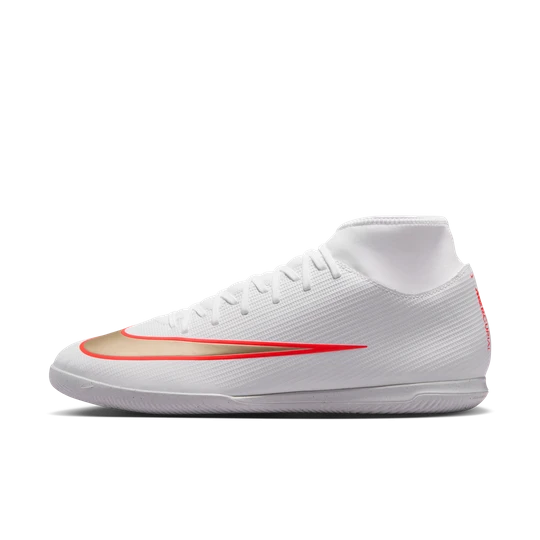 Zdjęcie produktu Halowe buty piłkarskie z wysoką cholewką Nike Mercurial Superfly 11 Club - Biel