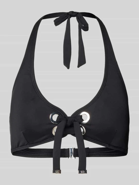Zdjęcie produktu Halterneck z wiązaniem model 'GROMMET' Michael Kors Czarny