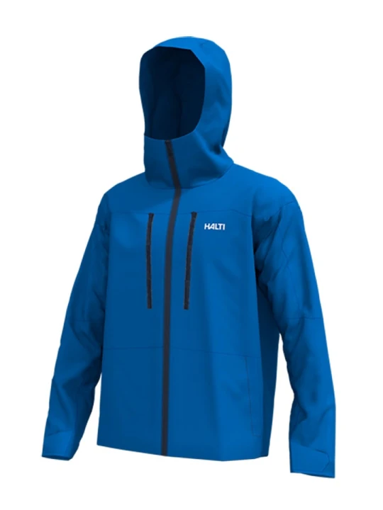 Zdjęcie produktu Halti Kurtka narciarska "Melvik" w kolorze niebieskim rozmiar: XL