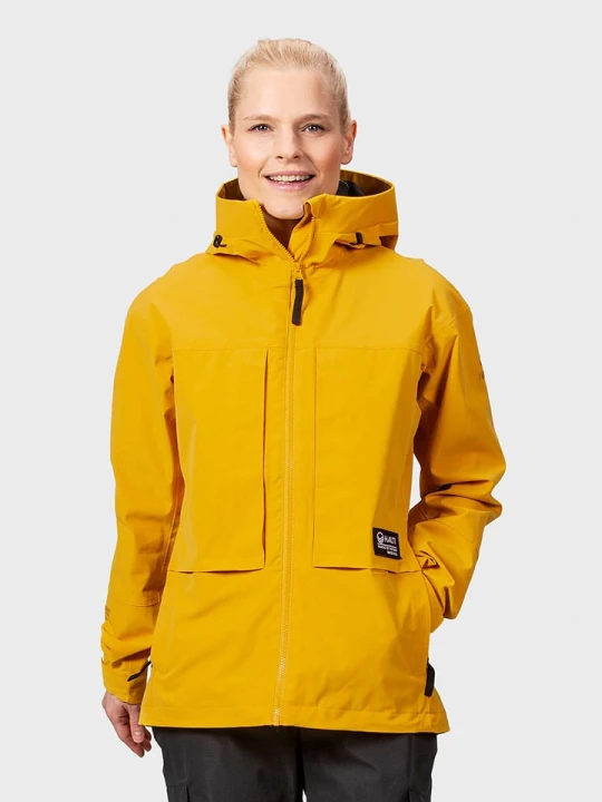 Zdjęcie produktu Halti Kurtka softshellowa "Hiker II Dx" w kolorze żółtym rozmiar: 34